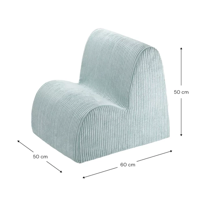 Wigiwama Kindersessel Cloud Chair | Peppermint Green – Bild 6