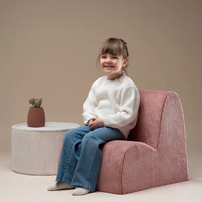 Wigiwama Kindersessel Cloud Chair | Pink Mousse – Bild 3